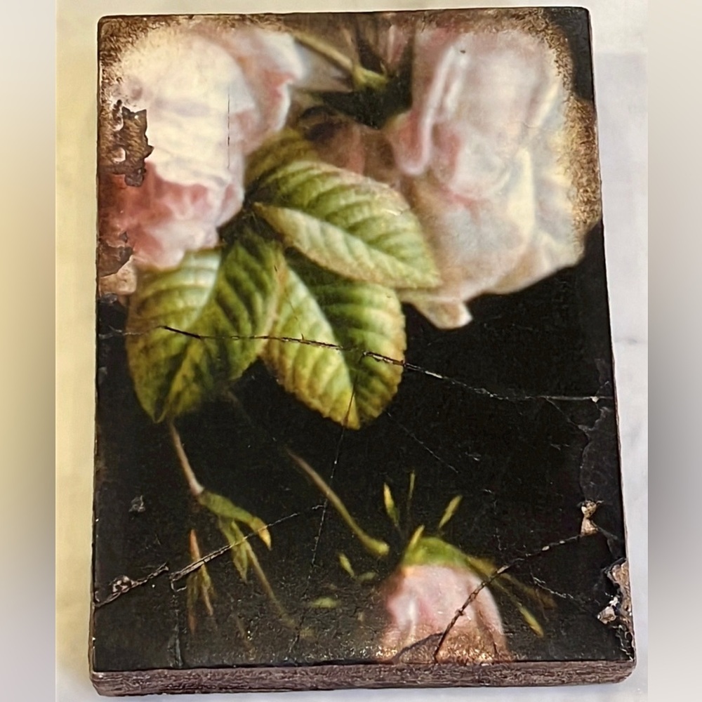 Sid Dickens Retired Twin Blossom Memory Block T113